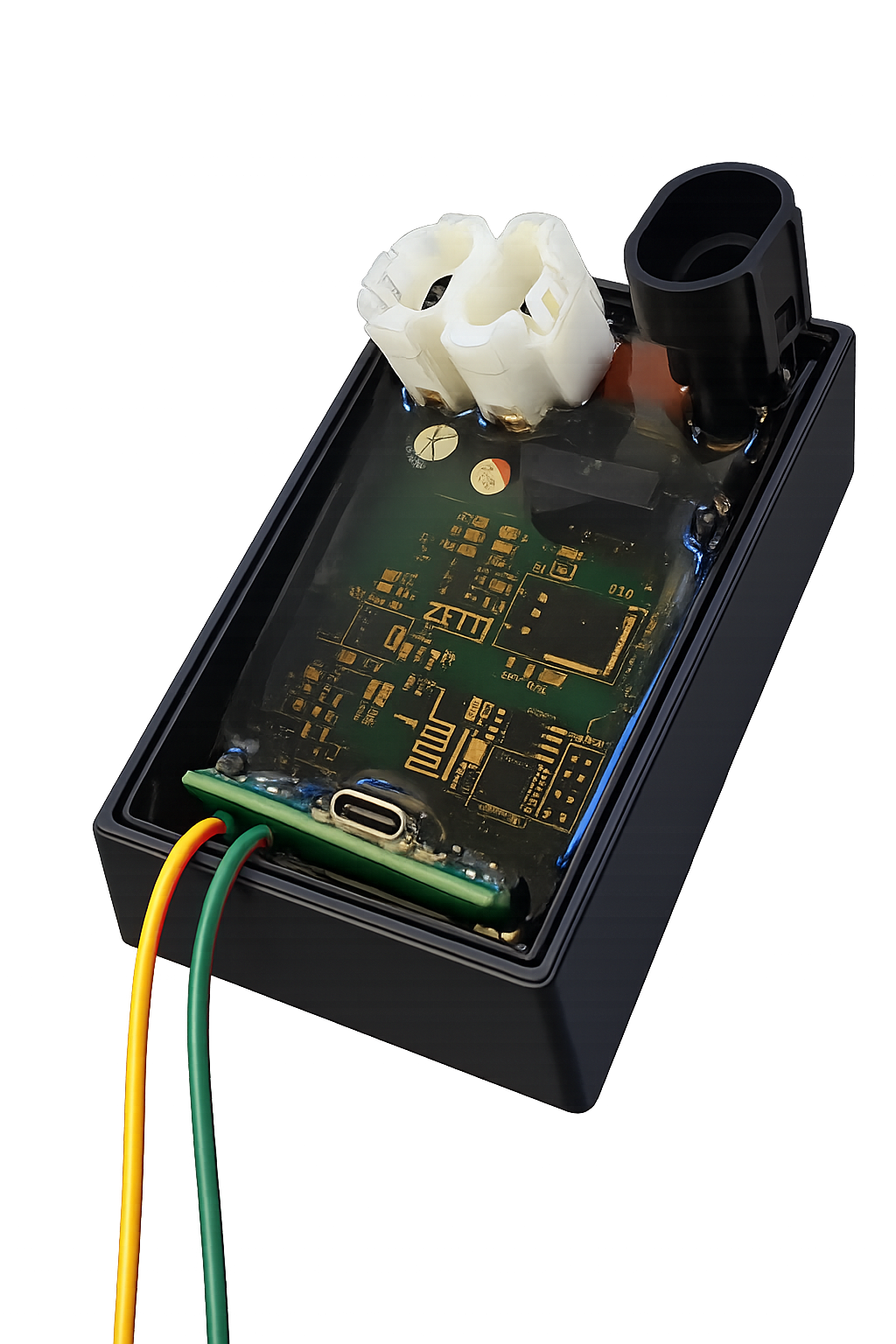 Zetti Performance CDI enclosure with PCB and connectors